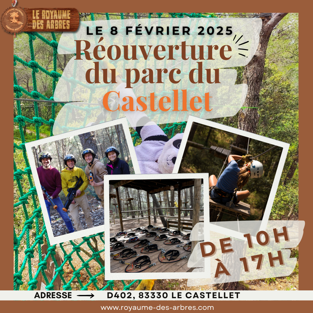 Le Royaume des Arbres au Castellet rouvre ses portes le 8 février !