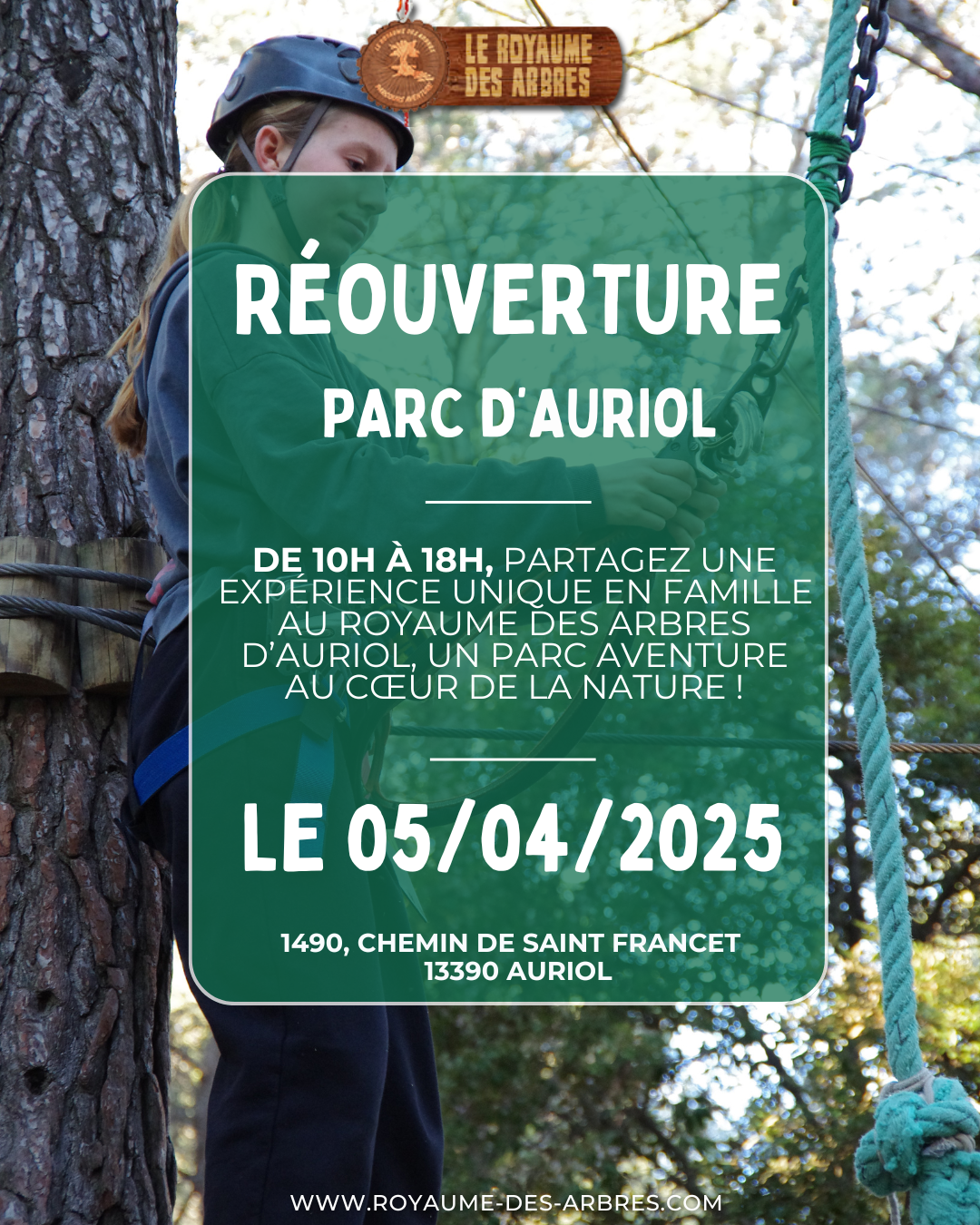 🌳✨ Le Royaume des Arbres – Auriol rouvre ses portes ! ✨🌳